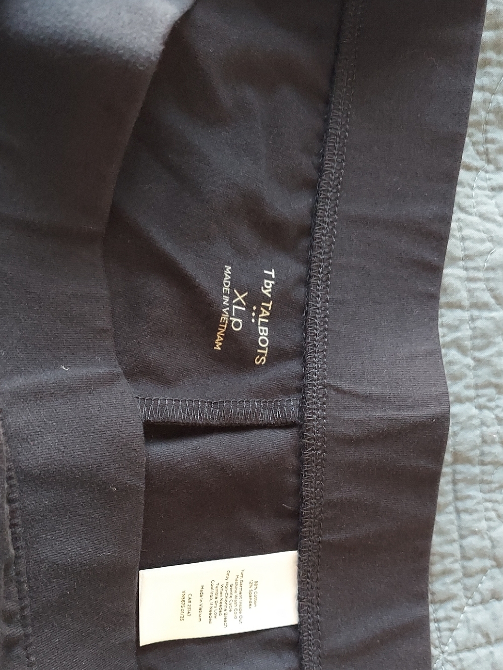 Talbots Black Leggings